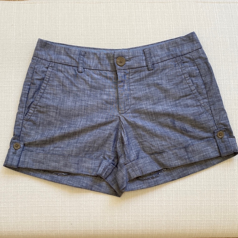 Banana Republic Chabray Shorts 2 petite 2p